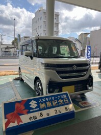 ☆★☆　X様 スペーシアカスタム納車です！　☆★☆