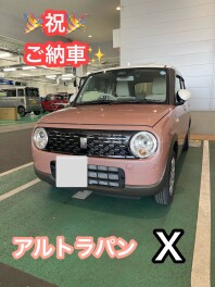ラパンご納車させていただきました！