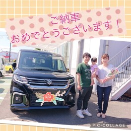 ソリオのご納車がありました！