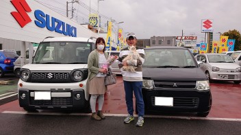 ご納車のご様子です