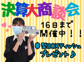 ★決算大商談会開催中★