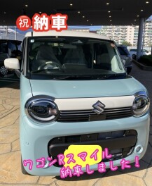 ワゴンRスマイル納車しました！
