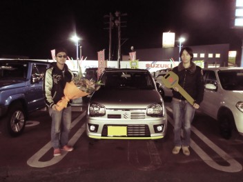 アルトワークスご納車！
