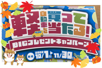 軽自動車を買って当てよう！！
