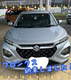 フロンクス納車しました！