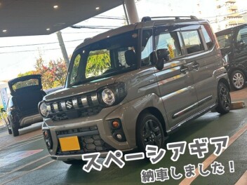 スペーシアギア納車しました！