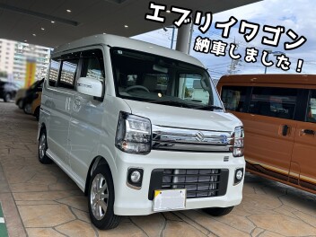 エブリイワゴン納車しました☆