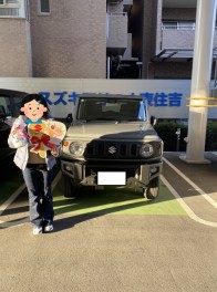 ――ジムニー　納車しました！！