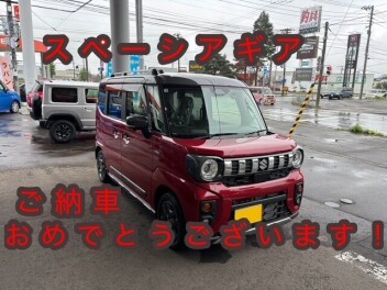 お得意様　スペーシアギアご納車