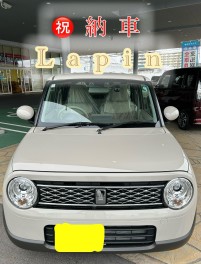 ラパン納車しました！