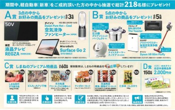 今年もあります！軽自動車を買って当たる！キャンペーン♬