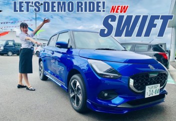 新型スイフトで夏の山形をDEMO RIDE！！