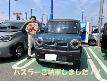 ハスラーご納車いたしました