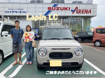 ラパンＬＣご納車です