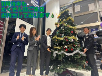 まもなくクリスマスなので特別商談会を開催決定！！　～続・新型クロスビー誕生フェア～