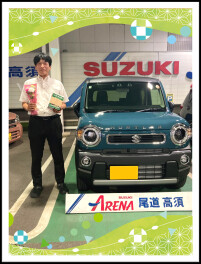 ★納車★ハスラー　ＨＹＢＲＩＤ　Ｘターボ