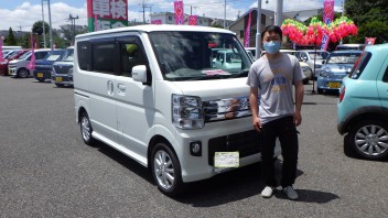 エブリイワゴン　ご納車ありがとうございます！