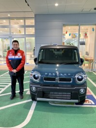 Ｉ様にハスラーをご納車いたしました！！