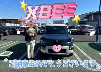 クロスビーご納車おめでとうございます！