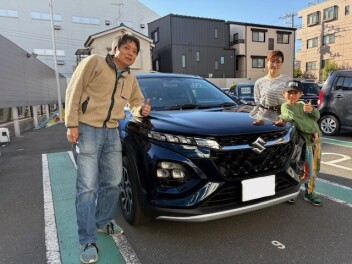 ☆T様、フロンクスご納車おめでとうございます☆