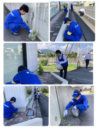 第5回　SDGｓの取り組みの一環として　社外清掃実施