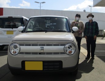 ★ご納車御礼★ラパンをご納車しました（・ｘ・）