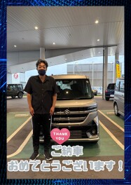 スペーシアカスタムご納車しました！