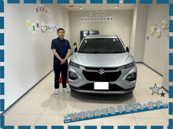 フロンクスのご納車ありがとうございます！