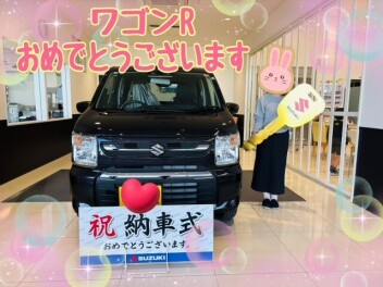 ワゴンR納車でした!(^^)!