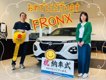 フロンクス納車でした(^^)/