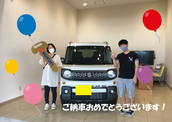 スペーシアギアご納車です！