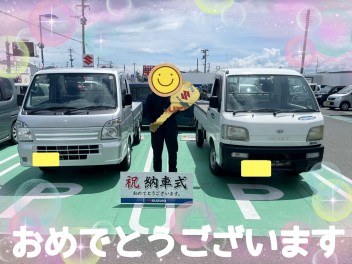 ご納車おめでとうございます☆彡