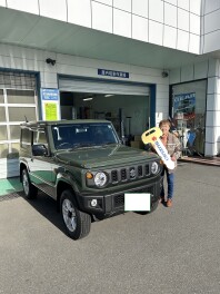 ＊ジムニーご納車いたしました＊