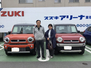新型ハスラーご納車！