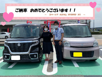 スペーシアカスタムご納車♥