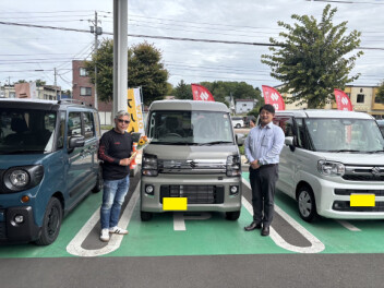 エブリイワゴン　ご納車おめでとうございます！！