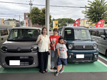 ワゴンRスマイル　ご納車おめでとうございます！