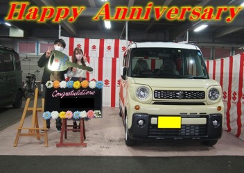 I様スペーシアギア　マイスタイルご納車有難うございました♪
