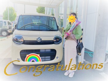 ワゴンRスマイルをご納車いたしました！