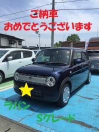 ラパンご納車いたしました★