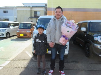 K様にご納車させていただきました(^^)/