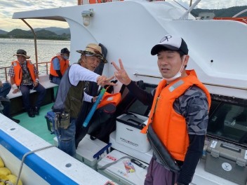 かわちゃんの休日　海上釣り堀編