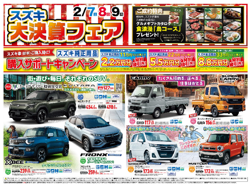 始まりました！スズキの大決算‼