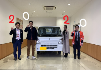今年最初の納車をさせていただきました☆