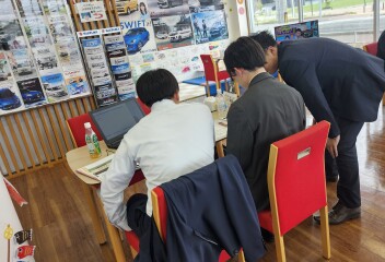 新入社員スタンプラリー　in本荘店