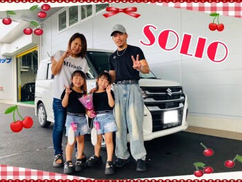 ❀✿❀ソリオ　MZご納車しました❀✿❀