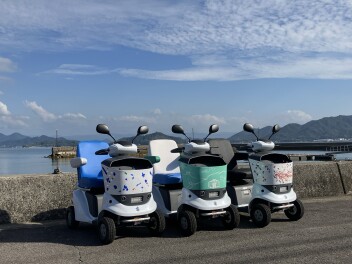 セニアカーを活用した観光振興の取り組みと、IoT技術実証実験を開始しました