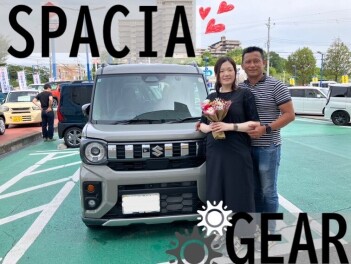 N様　スペーシアギアご納車　担当とどかわ