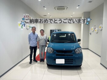 アルトのご納車ありがとうございます！