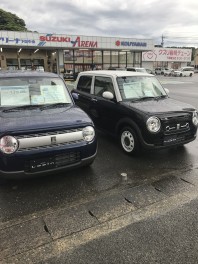 ラパンLC展示しております！